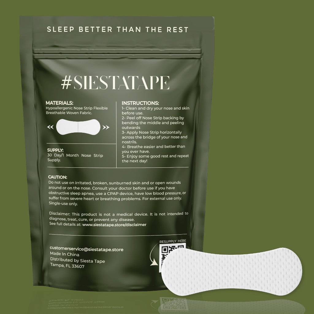 Siesta Tape - Nose Strips